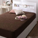 ショート丈専用 ザブザブ洗えて気持ちいい コットンタオルのパッド・シーツシリーズ パッド一体型ボックスシーツ単品 1枚 セミダブル ショート丈 オリーブグリーン 【北海道・沖縄・離島配送不可】(3)