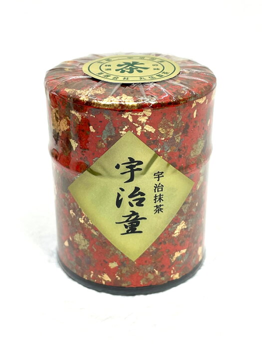 【あす楽】 「宇治抹茶 宇治童（赤缶）」 抹茶 碾茶 粉末 30g 品評会 手摘み 濃茶 薄茶 宇治茶専門店 高級 高品質 宇治茶 茶葉 緑茶 お茶 日本茶 京都 老舗 贈り物 ギフト プレゼント 御祝 御礼 内祝 母の日 父の日 敬老の日 お中元 お歳暮 無添加 海外配送