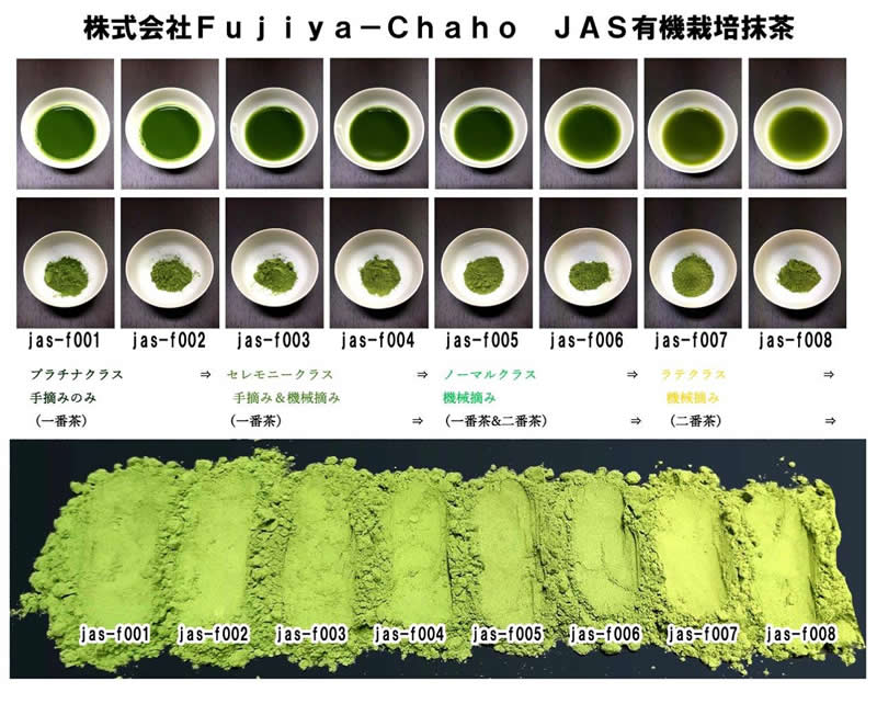 【送料無料】 「宇治茶専門店ふじや茶舗の京都産有機栽培石臼碾き抹茶パウダー002 (1kg)」 抹茶 準プラチナグレード 粉末 業務用 石臼 手摘み 抹茶 パウダー 1kg お濃茶可 業務用 京都 無添加 天然 有機 抹茶ドリンク ラテ カプチーノ 無添加 海外発送