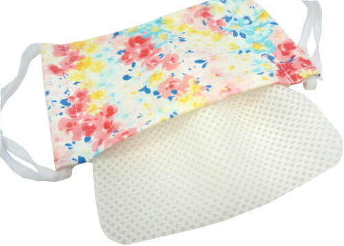 日本製 ポケットあり 2枚セット 子供用布マスク 除菌シート　保冷剤　ポケット付 予防 かわいい きれい 清潔 洗濯 無地 入園準備