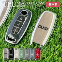 スマートキーケース スマートキーカバー 名入れ TPU素材 片面デザイン スマピタくん プレゼント 納車記念 車 鍵 カバー 傷防止 セレナ エクストレイル サクラ アリア【受注生産】