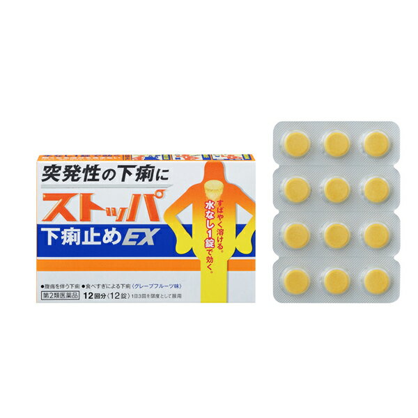 【第2類医薬品】ストッパ下痢止めEX 12回分