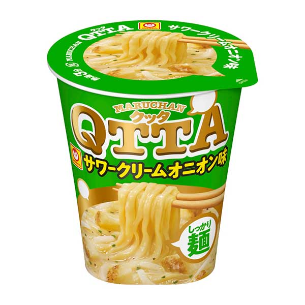 MARUCHAN　QTTA　サワークリームオニオン味 82g×12個入り(1ケース)（KT）