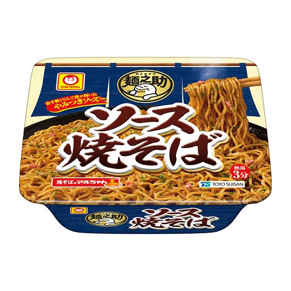 マルちゃん 麺之助 ソース焼そば 113g×12個入り(1ケース)（KT）