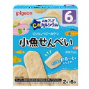 ピジョン 元気アップCa 小魚せんべい 2枚×6袋×6個セット