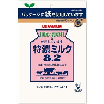 UHA味覚糖 特濃ミルク8.2 85g×72袋入り (1ケース) (YB)