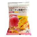 フルーティー蒟蒻ゼリー ピーチ&マンゴー 12個入り×12袋