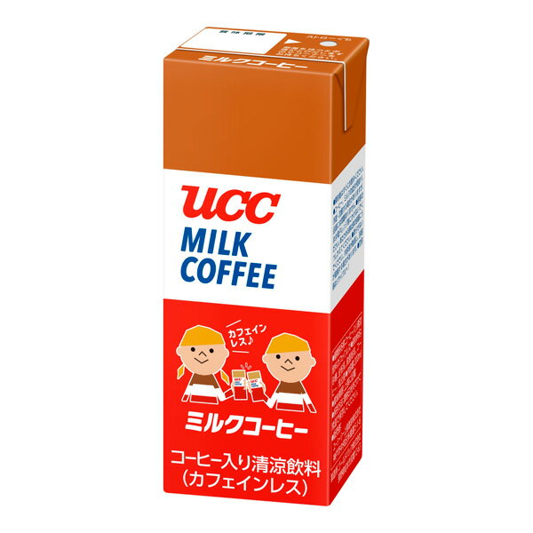 UCC ミルクコーヒー 200ml×24本入り (1ケース) (KT)