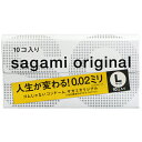 ※ご注意ください！！ご注文いただいてからのお取り寄せとなります。 ●商品の改訂により商品のデザイン、パッケージに記載されている内容と異なる場合があります。 【商品の特徴】 ●さらにうすくやわらかく、更に進化したサガミオリジナル002です。 ●人生が変わるほどの使用感です。 ●ポリウレタン製コンドームです。 ●世界最薄レベル24ミクロンです。（※相模ゴム工業株式会社測定） 【注意事項】 ・コンドームの使用は、1コにつき1回限りです。その都度、新しいコンドームをご使用ください。 ・この製品は、取扱説明書を必ず読んでからご使用ください。 ・この製品は相模ゴム工業(株)の技術指導と厳格な品質管理のもと、サガミマニュファクチャラーズ(マレーシア)で生産され、皆様にお届けしております。 ・コンドームの適正な使用は、避妊に効果があり、エイズを含む他の多くの性 感染症に感染する危険を減少しますが、100％の効果を保証するものではありません。 【名称】 男性向け避妊用コンドーム 【商品詳細】 素材：ポリウレタン 形：スタンダード 色：無色透明 長さ：190mm 直径：38mm 【内容量】 10コ 【注意事項】 本品記載の注意事項をよくご確認のうえ、ご使用下さい。 【原産国】 マレーシア 【商品区分】 管理医療機器 【医療機器届出番号または製造販売承認番号】 医療機器製造販売承認番号：14500BZZ00151A02 【製造販売元】 相模ゴム工業株式会社〒243-0002　神奈川県厚木市元町2-1 お客様相談室：TEL : 046-221-2311 【広告文責】 株式会社富士薬品 0120-51-2289