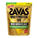 ※ご注意ください！！ご注文いただいてからのお取り寄せとなります。 ●商品の改訂により商品のデザイン、パッケージに記載されている内容と異なる場合があります。 【商品の特徴】 たんぱく質として吸収のよいホエイプロテインとカラダづくりに必要なビタミンを独自配合したバナナ風味の粉末プロテインなので、理想のカラダづくりをサポートできる。 溶けやすさにこだわった当社独自の配合と造粒技術を活用しているので、サッと溶かせておいしく飲める。 ■栄養成分表　1食分28g当たり エネルギー：111kcal たんぱく質：20.0g 脂質：1.8g 炭水化物：3.6g 食塩相当量：0.18〜0.58g ナイアシン：3.8〜15.9mg ビタミンB1：0.67mg ビタミンB2：0.76mg ビタミンB6：0.56mg ビタミンC：43mg ビタミンD：12.1μg ■原材料名 乳清たんぱく（外国製造）、デキストリン、植物油脂、食塩／乳化剤、酸味料、甘味料（アスパルテーム・L-フェニルアラニン化合物、スクラロース、アセスルファムK）、香料、V.C、増粘剤（プルラン）、V.B2、V.B6、V.B1、ナイアシン、V.D、（一部に乳成分・大豆を含む） ■内容量 980g ■原産国 日本 ■商品区分 健康食品 ■保存方法 直射日光および高温多湿の場所を避けて保存してください。 ■製造販売元 株式会社　明治 東京都中央区京橋二丁目2番1号 お客様相談センター　0120-858-660 受付時間：9:00〜17:00 (土日祝日、年末年始除く) ■広告文責 株式会社富士薬品　0120-51-2289　