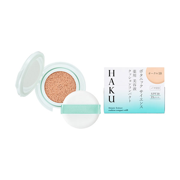 資生堂　HAKU　ボタニック　サイエンス　薬用　美容液クッションコンパクト　オークル10　（レフィル） 12g(医薬部外品)