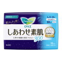 ロリエ しあわせ素肌 ふんわりタイプ 多い夜用 羽つき 300(医薬部外品)10個入×18パック(1ケース)花王 KO