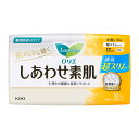 ロリエ しあわせ素肌 通気超スリム 軽い日用 17cm 羽なし32個入×18パック（1ケース）花王 KO