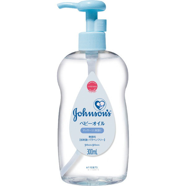 ジョンソン ベビー ベビーオイル 無香料 300mL(PP)
