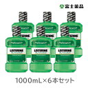 薬用リステリン フレッシュミント 1000mL 6本セット(医薬部外品)(PP)