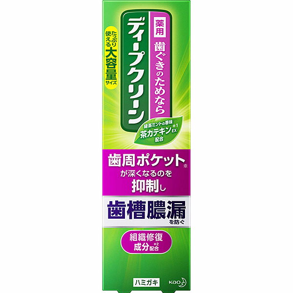 【医薬部外品】ディープクリーン 薬用ハミガキ(160g) KO花王