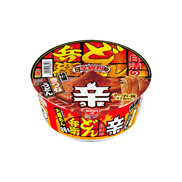 日清 辛どん兵衛 特盛きつねうどん 136g×12個(1ケース)（KT）のサムネイル