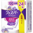 ウィスパー うすさら安心多い安心用 120cc 24枚入り×4個パック