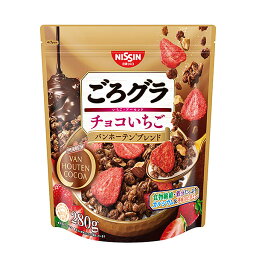 日清シスコ ごろグラチョコいちごバンホーテンブレンド 280g×6個入り(1ケース)（SB）