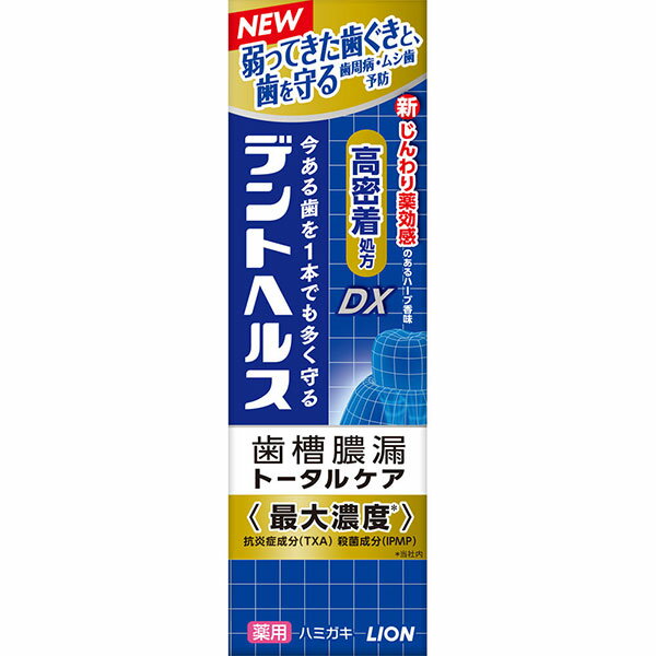 【医薬部外品】デントヘルス薬用ハミガキDX(85g)