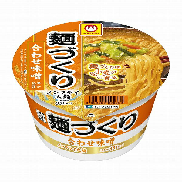 マルちゃん 麺づくり 合わせ味噌 104g×12個入り(1ケース)