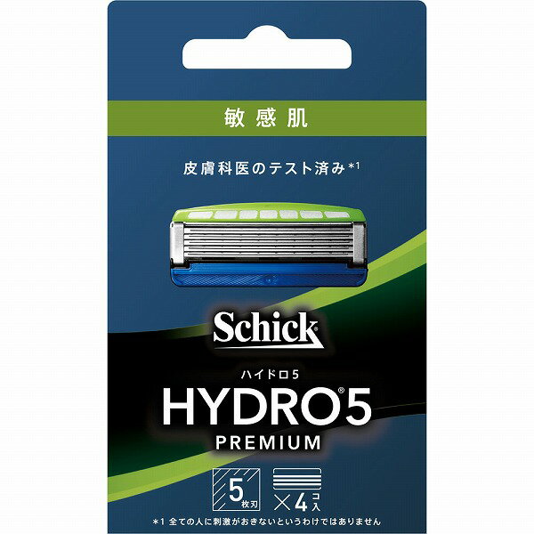 シック ハイドロ5 プレミアム 敏感肌 替刃 4個