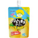 オリヒロ ぷるんと寒天ゼリースタンディング 塩レモン【期間限定】 130g×8個(1ケース)