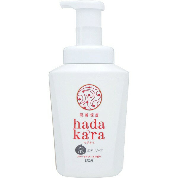 【数量限定特価!】hadakara 泡ボディソープ フローラルブーケの香り 550mL