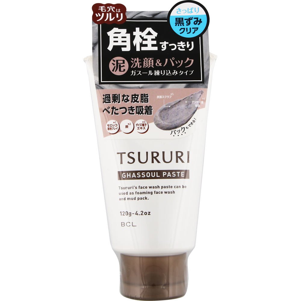ツルリ 洗顔ペースト ガスール 120g