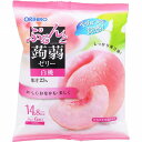 ぷるんと蒟蒻ゼリーパウチ 白桃 120g×24袋(1ケース)