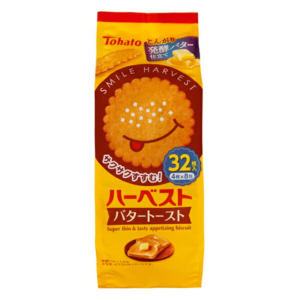 東ハト ハーベストバタートースト 32枚 88g×12袋入り (1ケース)