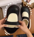 スリッポン もこもこ サンダル シューズ 柔らかい 裏起毛 内ボア 暖かい レトロ ローファー風 かわいい クツ くつ フラット 紐なし 秋 冬 シューズ 靴 レディース 黒 白 ピンク 黄色 カーキ 無地 つっかけ 歩きやすい
