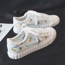 スニーカー 白 メッシュ レディース 涼しい スイカ パイナップル 厚底 かわいい 果物柄 フルーツ柄 個性的 キャンバス 通気性 韓国風 フラット 夏 ホワイト アウトドア スポーツ カジュアル キレイめカジュアル こなれ感 大人 学生 通勤