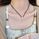 バタフライ ネックレス カラフル ちょう りぼん シンプル 軽い おしゃれ エスニック アクセサリー ひもタイプ 合金 新品 女性 レディース かわいい きれいめ おでかけ 女子会 アクセサリー ジュエリー ペンダント シルバー 銀(4)