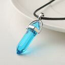 ペンデュラム ダウジング チェーン クリスタル 振り子 占い 浄化 ペンダント チャーム アクセサリー ジュエリー パワーストーン 石 レディース 女性用 メンズ 男性用 ギフト プレゼント 魔除け シンプル カジュアル オールシーズン フリーサイズ