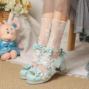 サンダル パンプス シューズ 靴 リボン フリル ハートバックル イミテーションパール ハイヒール 女性用 レディース ロリータ ゴスロリ 量産型 存在感 主役級 推し活 ホワイト 白 ベージュ ピンク パープル 紫 ブラック 黒 ブルー 水色 パステル