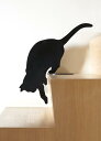 ブックエンド ブックスタンド 本立て 仕切り 金属製 猫 黒猫 キャット シルエット ブラック 文具 卓上収納 デスク整理 おしゃれ かわいい シンプル ナチュラル ハイセンス 雑貨 インテリア 飾り 装飾 小物 撮影用 プレゼント ディスプレイ