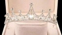 ティアラ ヘッドドレス ヘアアクセサリー 王冠 子供用 女の子 シルバー パール クリスタル セット パヴェ 大粒 ラインストーン キラキラ お誕生日 お祝い ...
