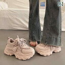 シューズ 靴 フラット スニーカー レディース 女性用 スタイルアップ 脚長 レースアップ 黒 春夏 秋冬 厚底 紐シンプル カジュアル ストリート 大きいサイズ オールシーズン かっこいい クール 個性的 存在感 主役級 おしゃれ 20代 歩きやすい(4)