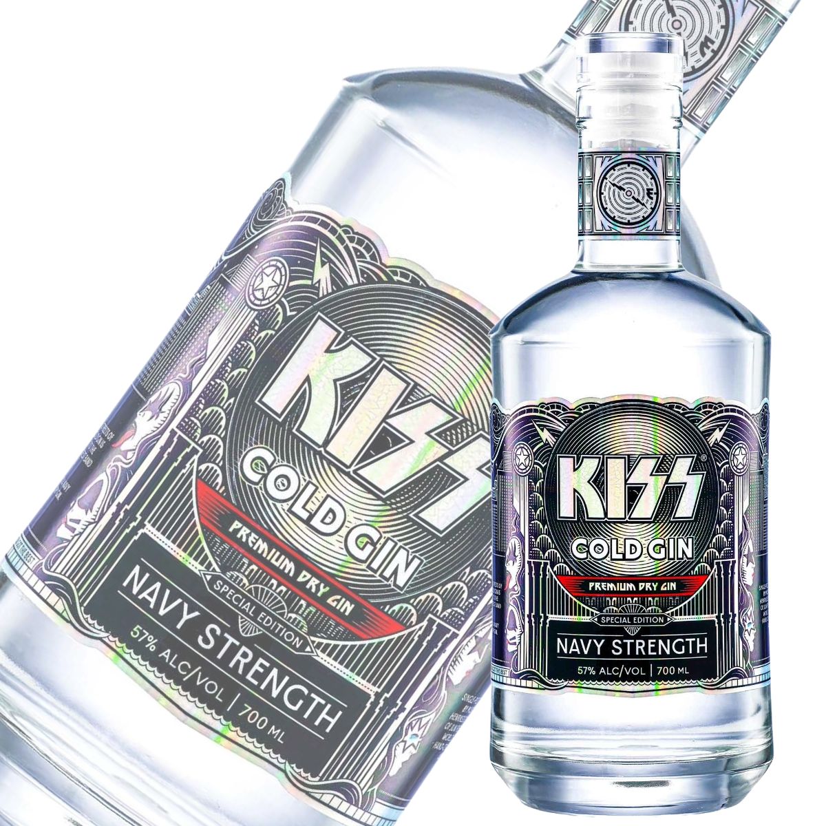 キッス コールド・ジン ネイヴィー・ストレングス 700ml 57度 KISS 
