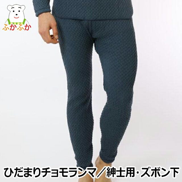 保温肌着ひだまり チョモランマ 紳士用 ズボン下 寒冷地インナー ももひき 抗菌消臭素材 冷え性 寒がり アウトドア 登山 釣り スキー プレゼント ギフト 日本製