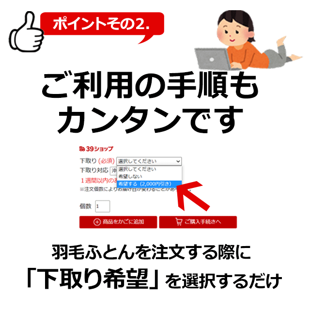 下取りの手順は簡単
