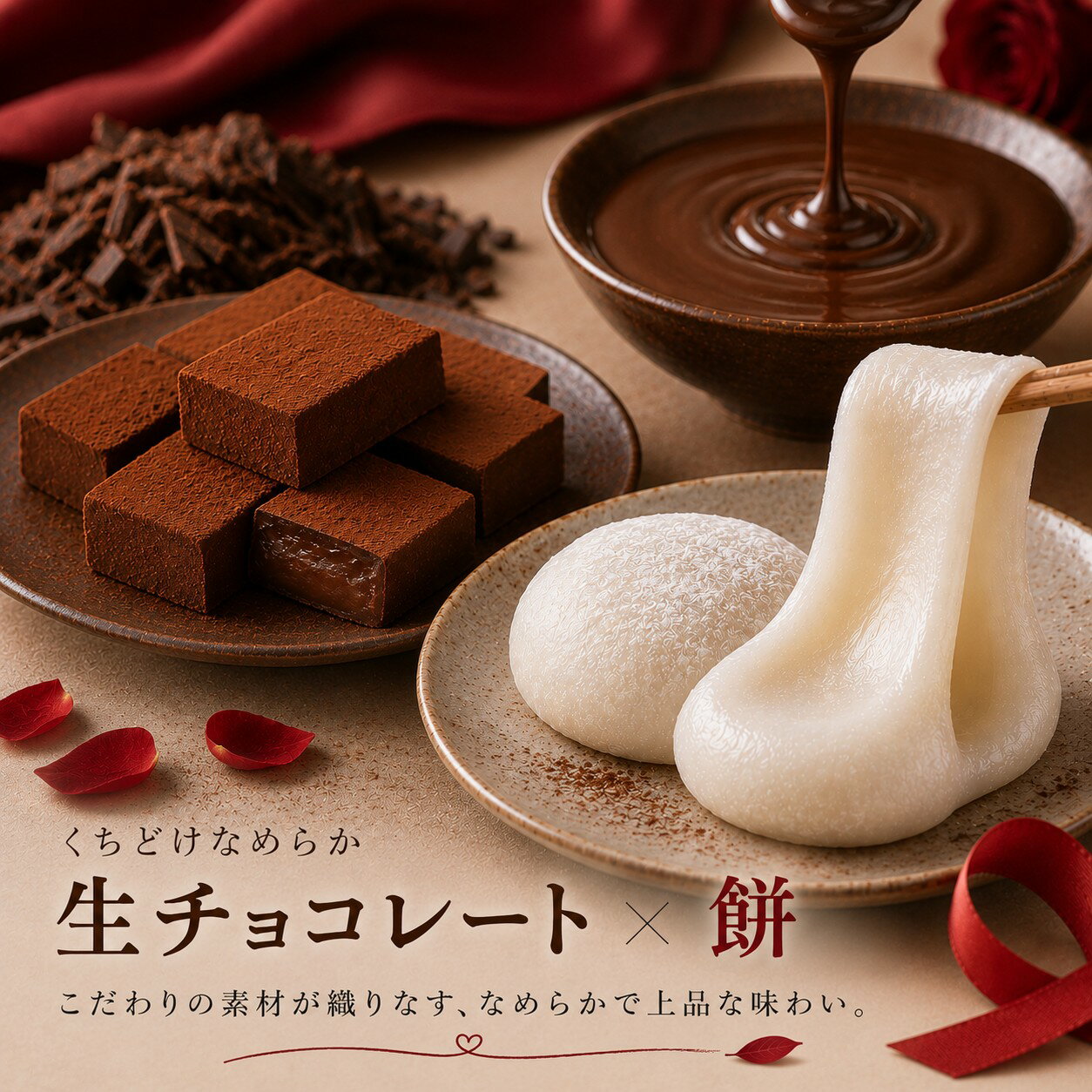 抹茶スイーツ 生チョコ 抹茶 餅 生チョコ餅 食べ比べ 食べ比べセット 深川ちよこ 深川まちこ バレンタイン バレンタイン ホワイトデー 進物 贈答用 ギフト 手土産 お取り寄せ ご自宅用 和菓子 スイーツ お菓子 チョコレート チョコ餅