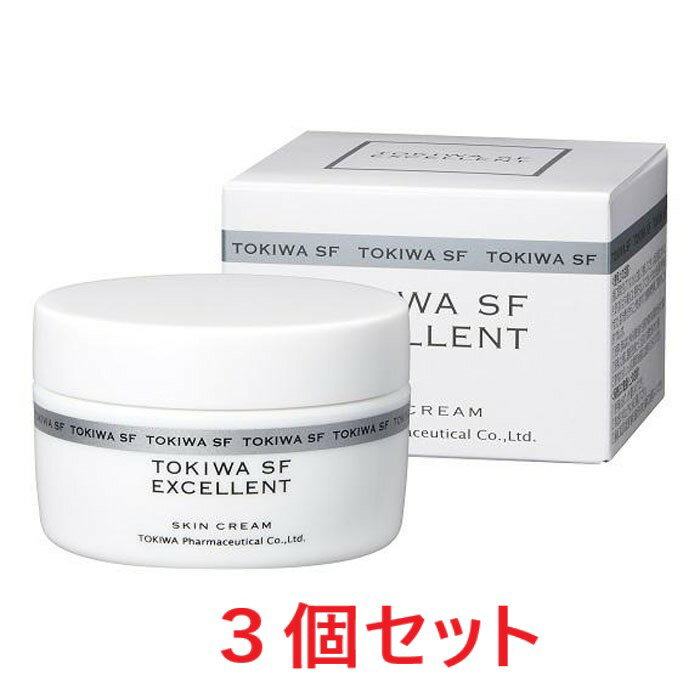 Rakuten - トキワ スキンフード エクセレント （61g） 3個セット 薬用クリーム 保湿 うるおい ヒアルロン酸 コラーゲン ローヤルゼリー プラセンタ SF TOKIWA 常盤薬品 ノエビアグループ 医薬部外品