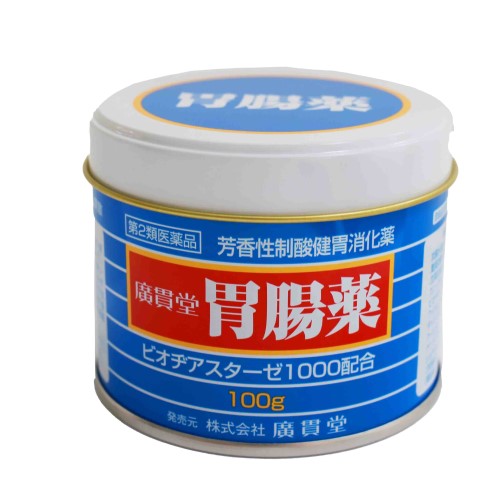 廣貫堂胃腸薬（100g） こうかんどういちょうやく 富山胃散 胃薬 胸やけ 胃もたれ 胃痛 置き薬 配置薬 常備薬 富山 富山薬品