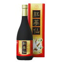 紅参仙(コウジンセン)(720ml) 高麗人参 こうじんせん 薬用人蔘 高麗人参 ビタミンB2 ビタミンB1 ビタミンB6