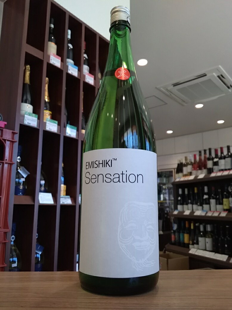 笑四季　Sensation　白ラベル　純米酒　1800ml