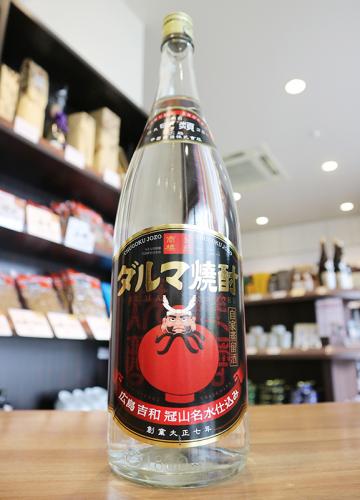 【広島県の銘酒】ダルマ焼酎　25度　レトロラベル　1800ml【酎ハイやサワーに！】