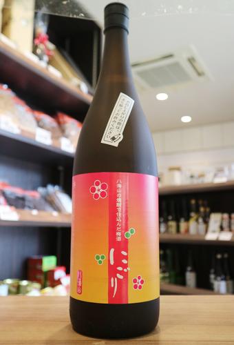 乐天商城 - 八海山の焼酎で仕込んだ梅酒　にごり　八海醸造　果実酒　1800ml