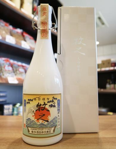 鶴齢　牧之(ぼくし)　限定大吟醸　生詰　青木酒造　720ml